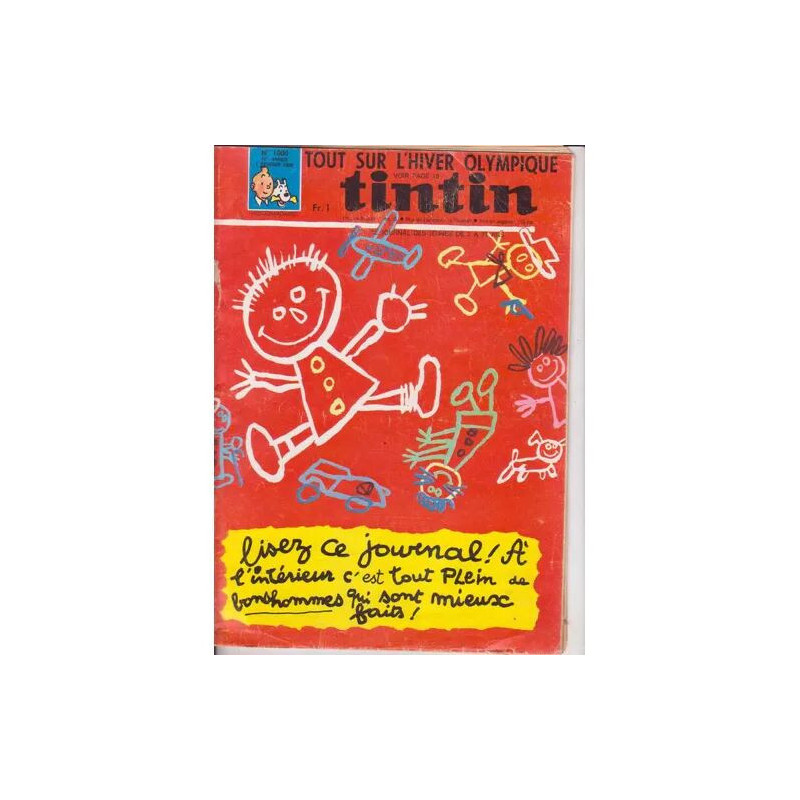 TINTIN (LE JOURNAL DE) - N°:1006 - 01/02/1968