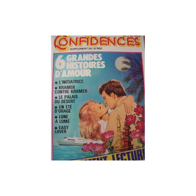 6 grandes histoires d'amour ete 83 confidences