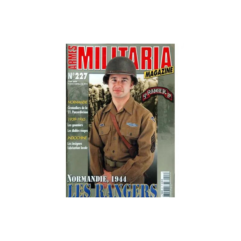 ARMES MILITARIA MAGAZINE N° 227 DU 01/06/2004 - NORMANDIE -...