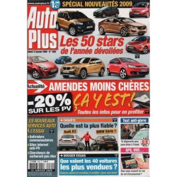 Auto-Plus N° 1062 : Les 50 stars de l'année dévoilées - Amendes...