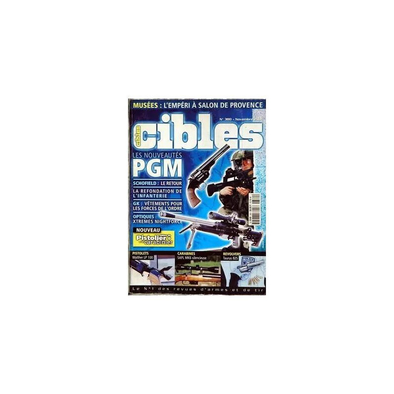 CIBLES N° 380 DU 01/11/2001 - MUSEES - L'EMPERI A SALON DE...