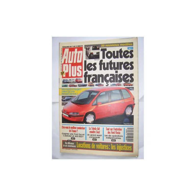Auto Plus N° 139 : toutes les futures francaises