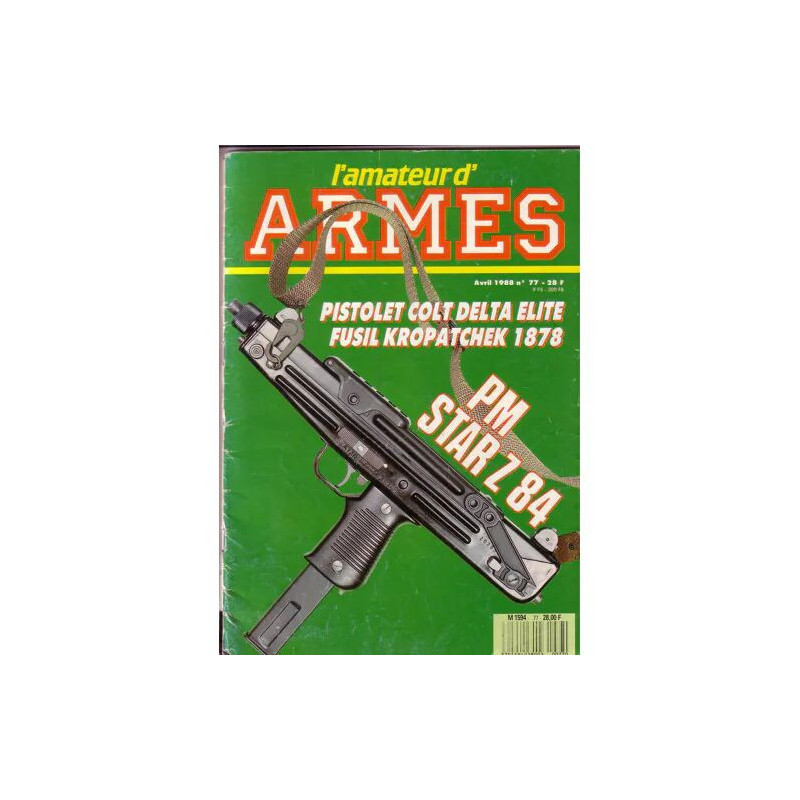 L'amateur d'armes N° 77 : Pistolet Colt Delta Elite