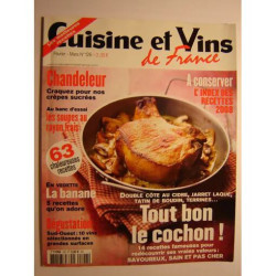 Cuisine et vins de France N° 126 : Tout bon le cochon