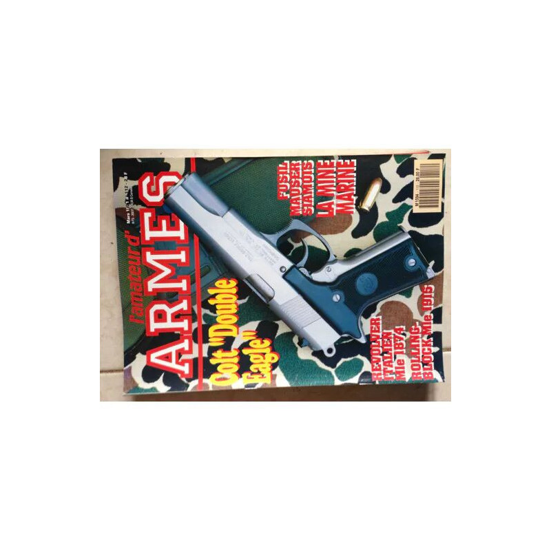 L'AMATEUR D'ARMES N° 112 COLT DOUBLE EAGLE . FUSILS DE REVOLUTION....