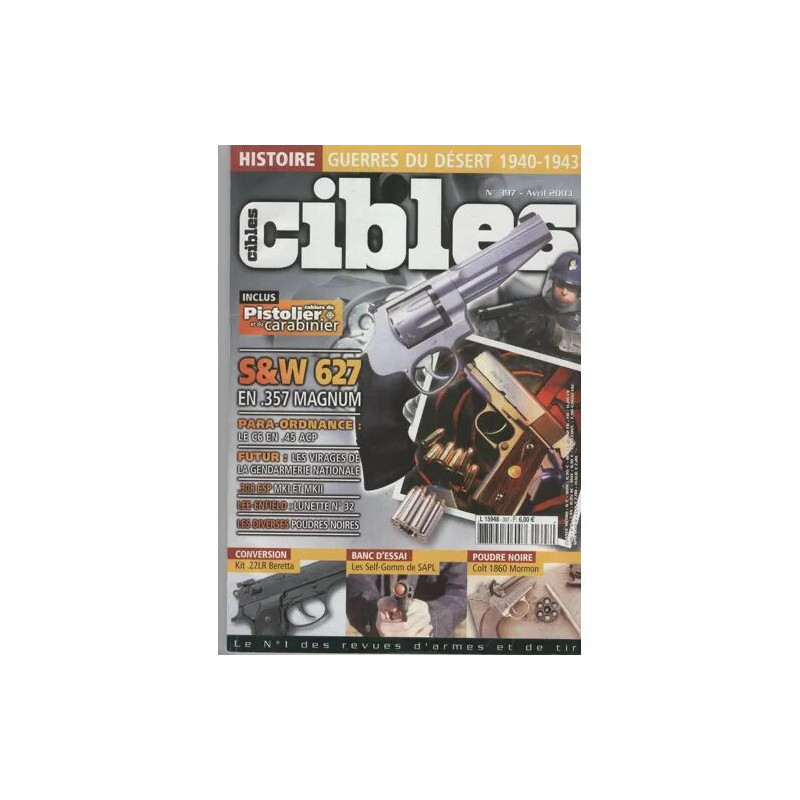 Cibles N° 397 : histoire : Guerre du desert 1940 - 1943
