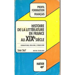 Profil Formation Francais N 366-367 : Histoire De La Litterature...