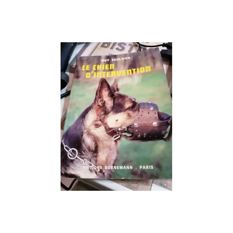 Le chien d'intervention / connaissance et utilisation
