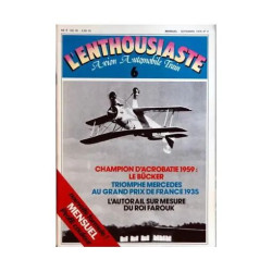 ENTHOUSIASTE (L') N° 6 DU 01/09/1978 - AVION - AUTOMOBILE ET TRAIN...