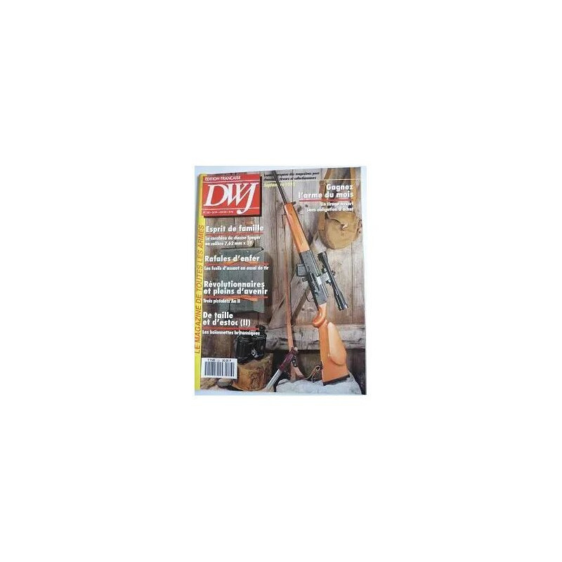 DWJ N° 23 : la carabine de chasse speger en calibre 7 62 mm...