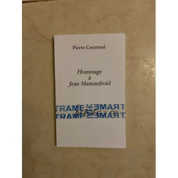 HOMMAGE A JEAN MAZEAUFROID