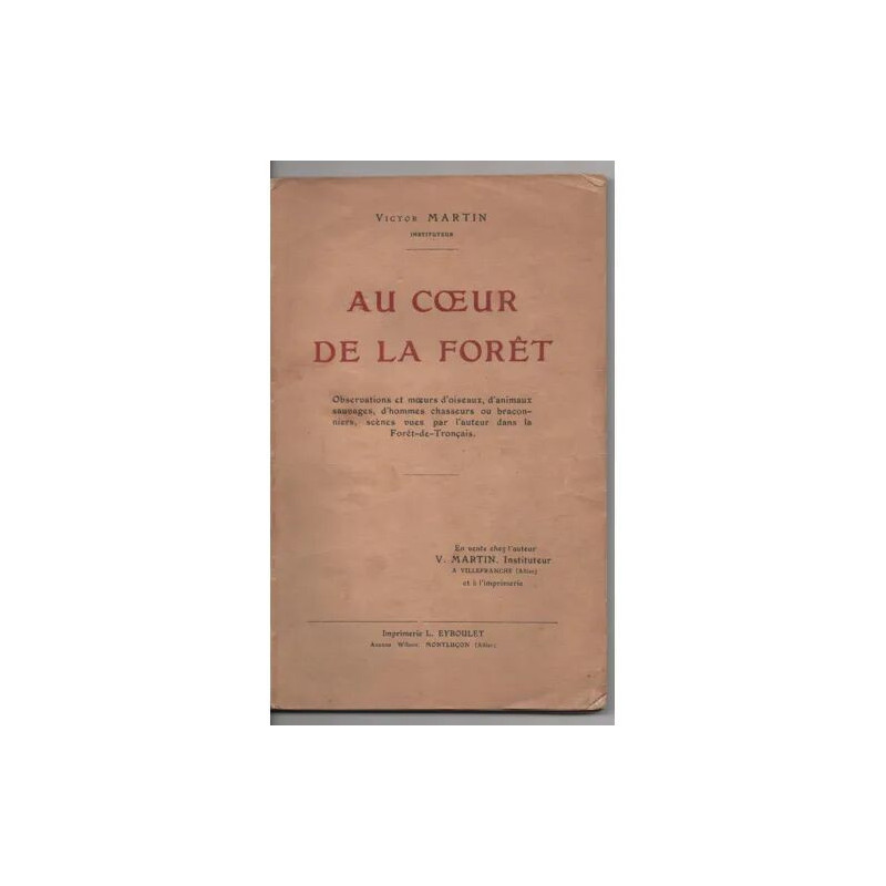 AU COEUR DE LA FORET