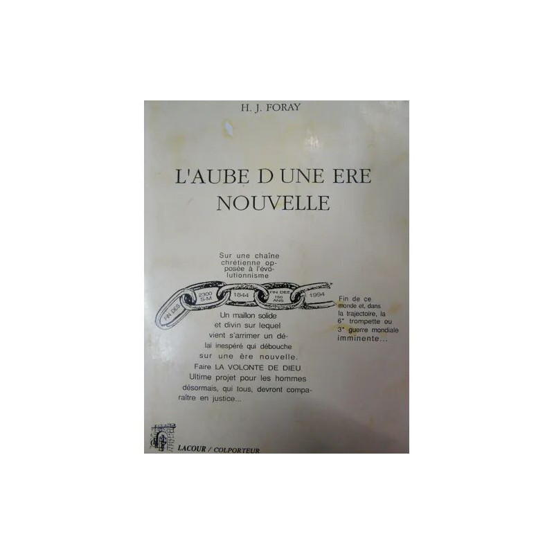 L'aube d'une ère nouvelle