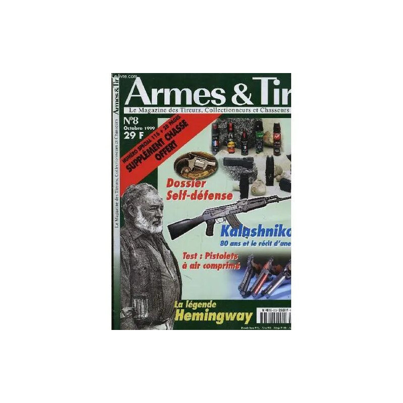 Armes et Tir N°8 Et Son Supplément