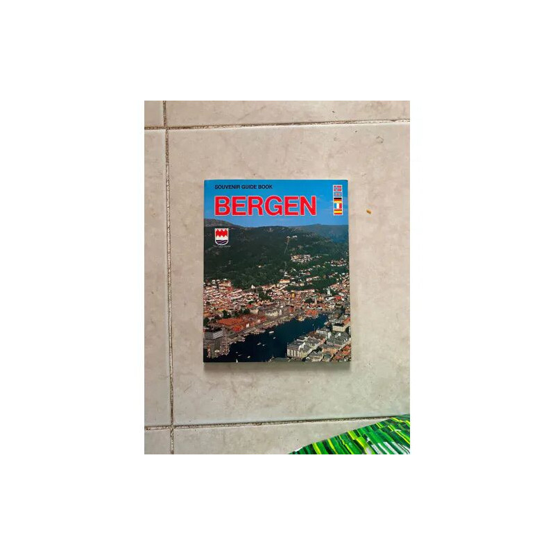 SOUVENIR GUIDE BOOK - BERGEN NORVEGE