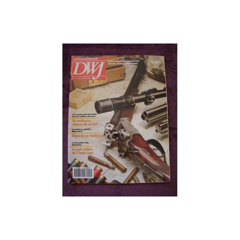 Dwj Deutsches Waffen Journal N° 14 1991 MAUSER M98 CARAB SHARPS...