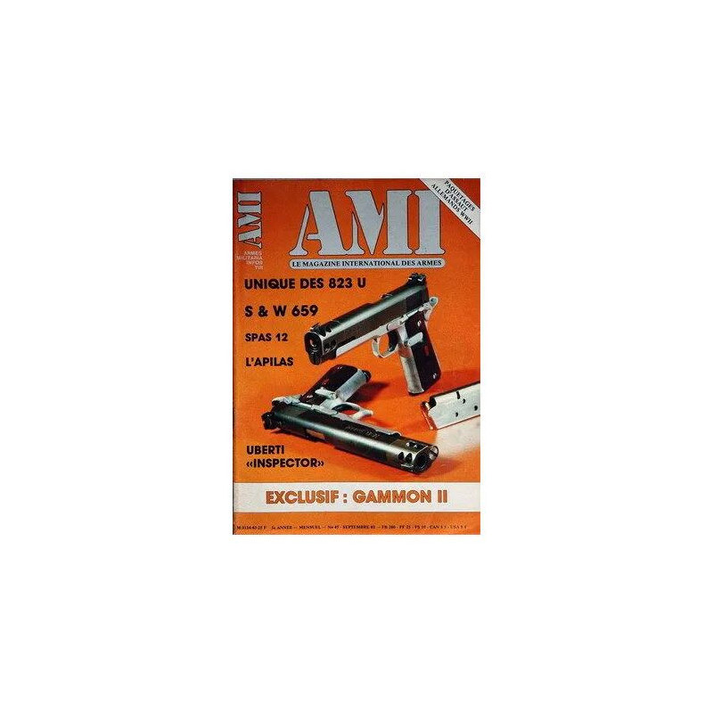 Magazine International Des Armes (Le) N° 45 Du 01/09/1983