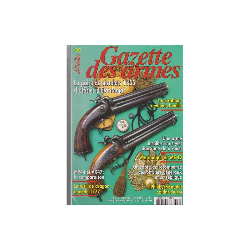 GAZETTE DES ARMES N° 343