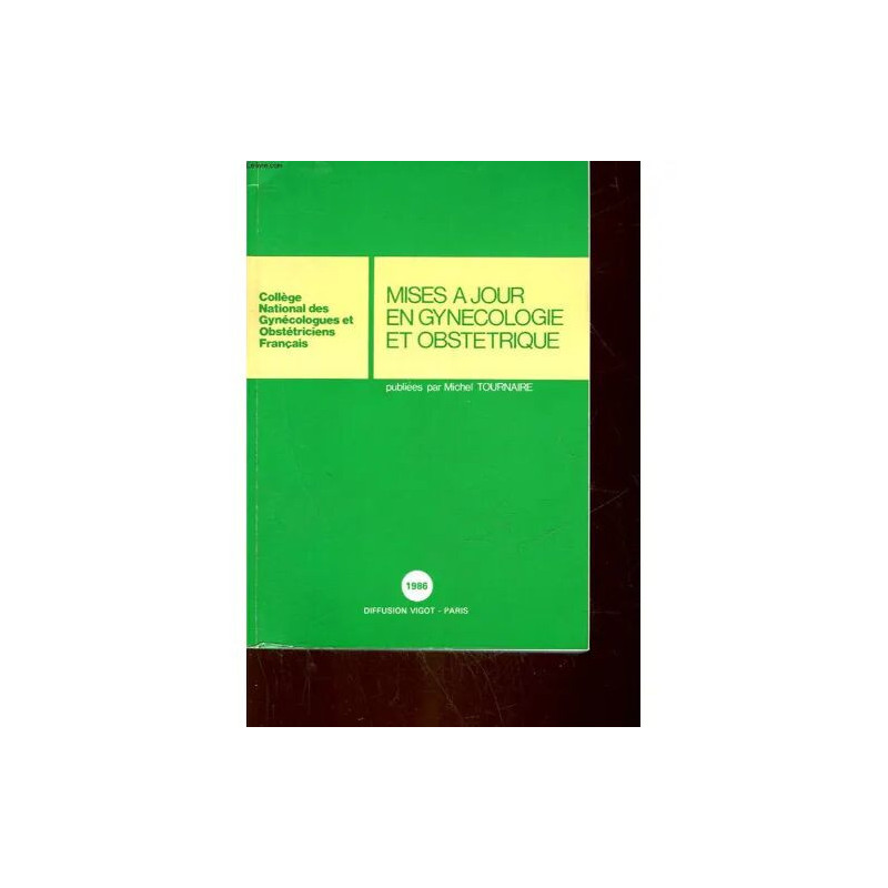 Mises A Jour En Gynecologie Et Obstetrique