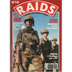 RAIDS N° 10 : Force d'élite: Les paras belges de l'AMF