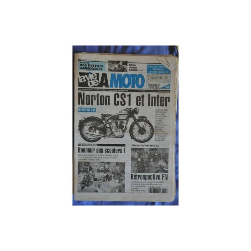la vie de la moto N° 266 : Dossier Norton CS1 et Inter