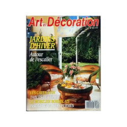 ART ET DECORATION N° 281 DU 01/10/1988 - JARDINS D'HIVER - AUTOUR...