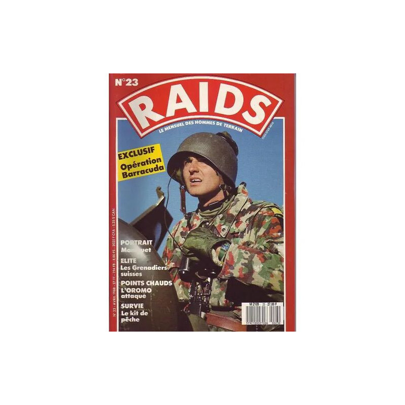 RAIDS mensuel des hommes de terrain N° 23