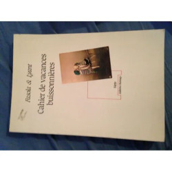 Cahier de vacances buissonnières