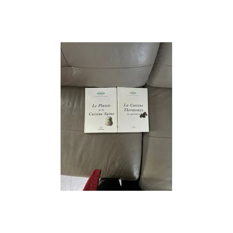 LOT DE 2 LIVRES THERMOMIX VORWERK LA CUISINE THERMOMIX AU...