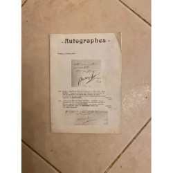 AUTOGRAPHES FAMILLE CONSULAIRE COTE ET PHOTOS NAPOLEON ET SES...