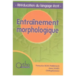 Entraînement Morphologique - Rééducation Du Langage Écrit (1 Cd Audio)