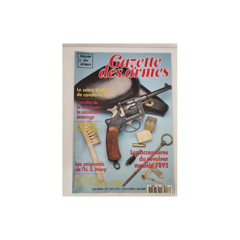 Ouvrage La Gazette des Armes no 248