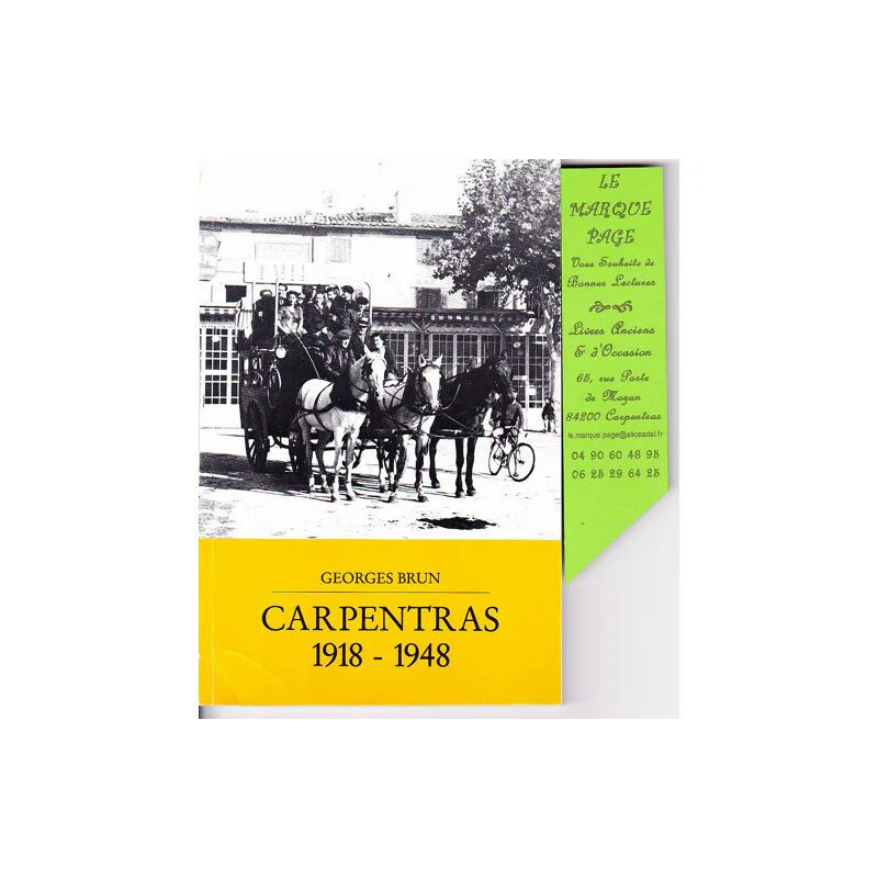 CARPENTRAS 1918 -1948