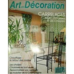 ART ET DECORATION N° 289 : LES CARRELAGES