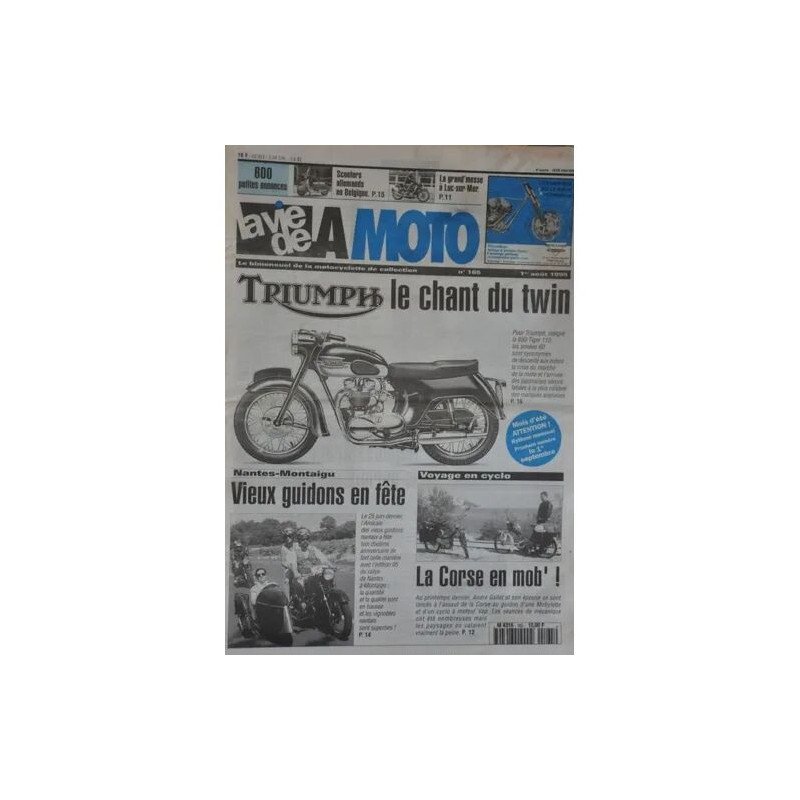 La vie de la moto N° 165 : Dossier Triumph Twin