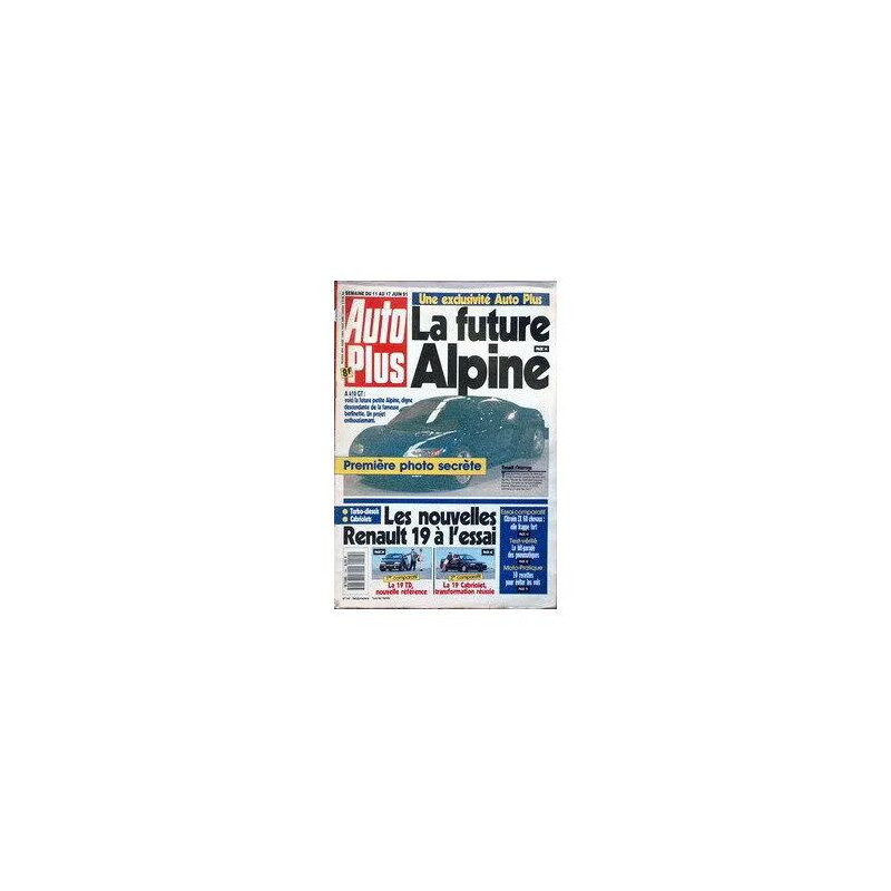 Auto Plus N° 144 Du 11/06/1991