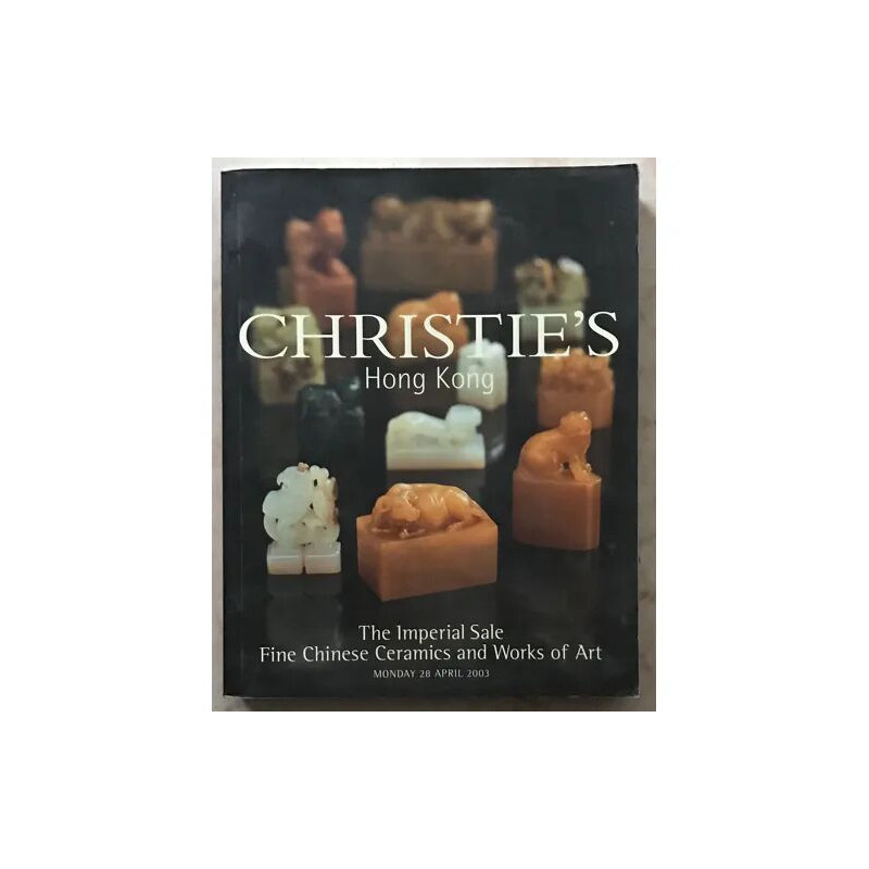 CHRISTIE'S HONG KONG THE IMPERIAL SALE FINE CHINESE CERAMICS AND...