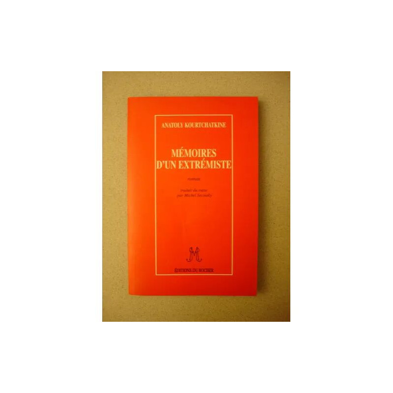 Mémoires D'un Extrémiste