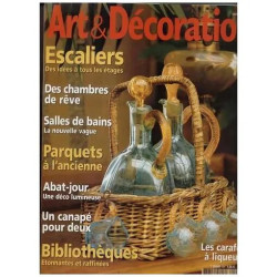 ART ET DECORATION N° 395 : Parquets à l'ancienne Mobilier normand...