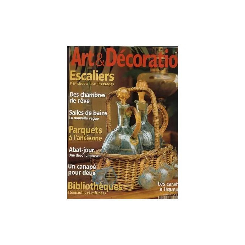 ART ET DECORATION N° 395 : Parquets à l'ancienne Mobilier normand...