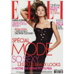 elle / 20-02-2006 N° 3138 : george clooney (3p) - cecile de france...