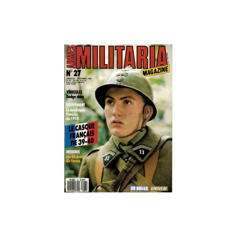 Armes Militaria Magazine N°27 : Véhicules Dodge Story - Le casque...