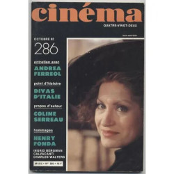 REVUE "CINEMA" n°286 OCTOBRE 1982 : ANDREA FERREOL COLINE SERREAU...