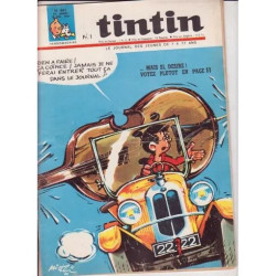 tintin l'hebdomadaire des super jeunes de 7 à 77 ans N° 947 :...
