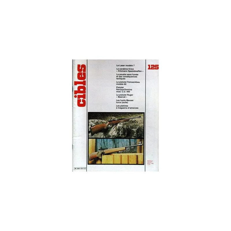 Cibles N° 125 Du 01/07/1980