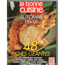 LA BONNE CUISINE ALBUM N°25 RELIE 3 NUMEROS AUTOMNE HIVER 48...
