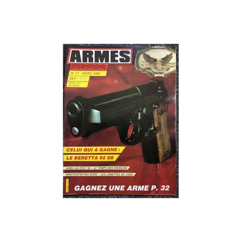 Armes International N° 17 : Beretta 92 SB