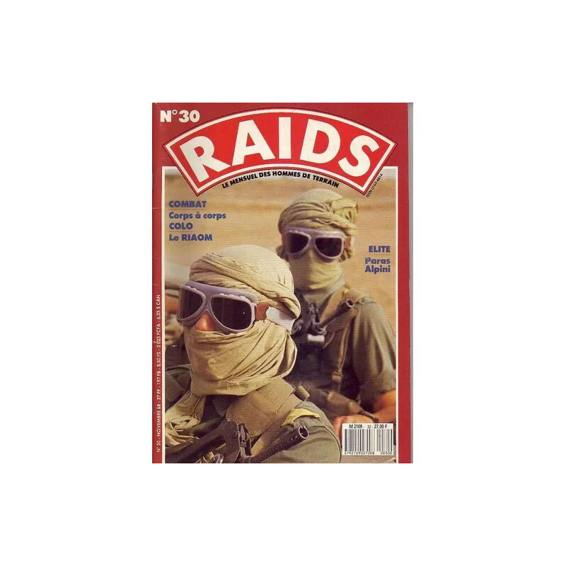 RAIDS mensuel des hommes de terrain N° 30