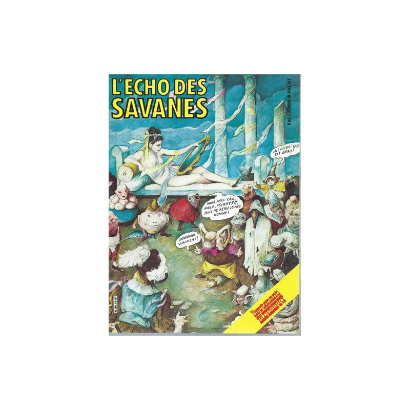 l'écho des savanes n° 83 ( décembre 1981 ) : le bonheur dans le...
