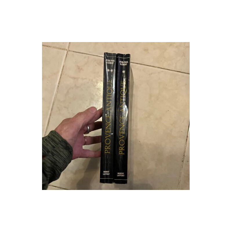 LOT DES 2 TOMES DE PROVENCE ANITQUE 1 DES ORIGINES A LA CONQUETE...